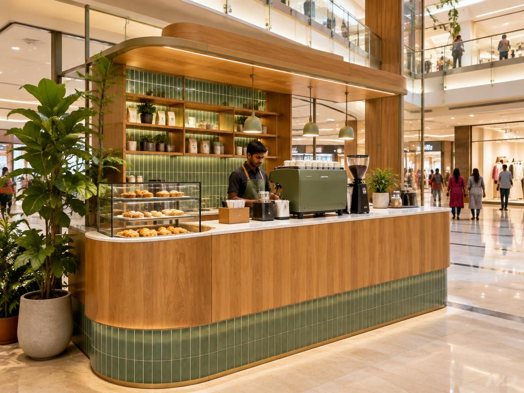 Food Kiosks illustrative concept